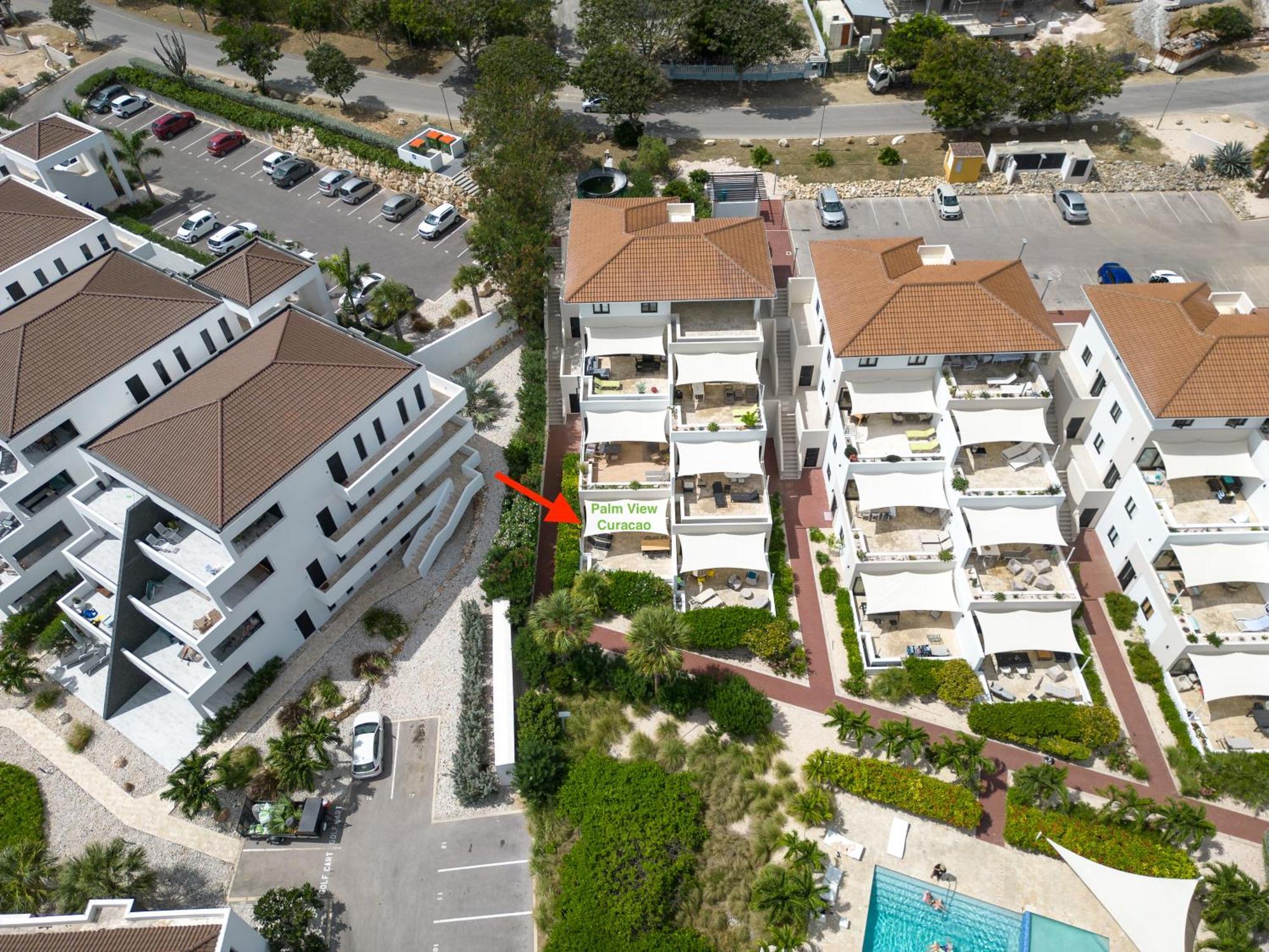 Blue Bay Resort Luxury Apartment Palm View Eksteriør billede